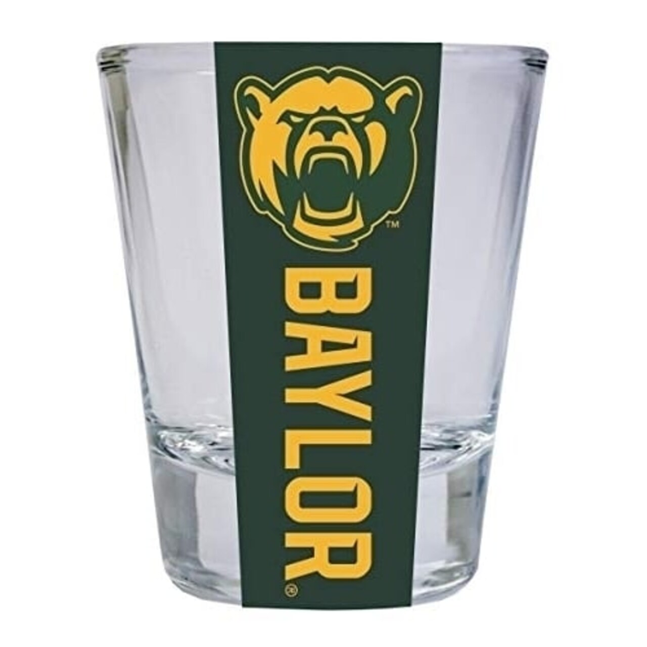 Baylor Bears Ncaa Legacy Edition 2Oz Round Base Shot Glass Clear